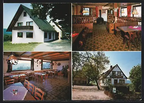 AK Dammbach /Krausenbach, Impressionen vom Gasthof Oberschnorrhof