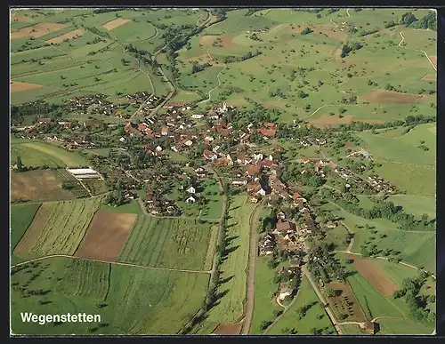 AK Wegenstetten, Ortsansicht bei Tag
