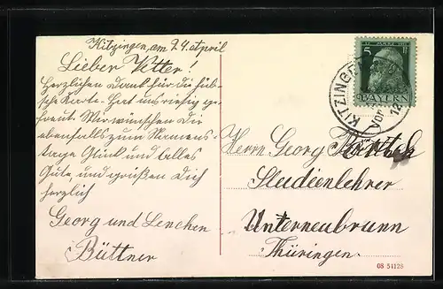 AK Kitzingen a. M., Am Städt. Krankenhaus