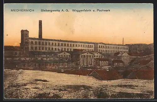 AK Mechernich, Bleibergwerks AG, Waggonfabrik und Pochwerk