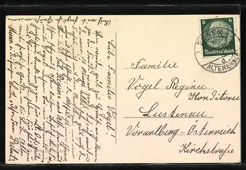 AK Essen, das Postamt