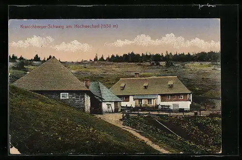 AK Trattenbach, Kranichberger-Schwaig am Hochwechsel, Almhütten