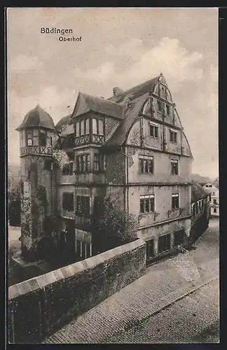 AK Büdingen, Blick auf den Oberhof