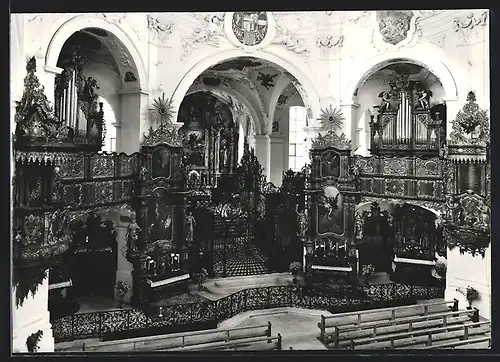 AK Muri, Innenansicht der Klosterkirche