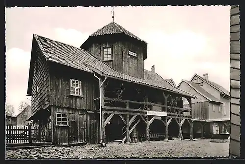 AK Clausthal-Zellerfeld, Bergwerksmuseum, Aufstieg zum Turm