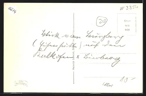 AK Dassel /Solling, Ortsansicht aus der Ferne