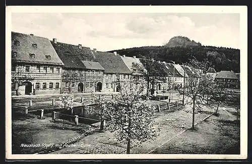 AK Neustadt /Opf., Strassenpartie mit rauhem Culm