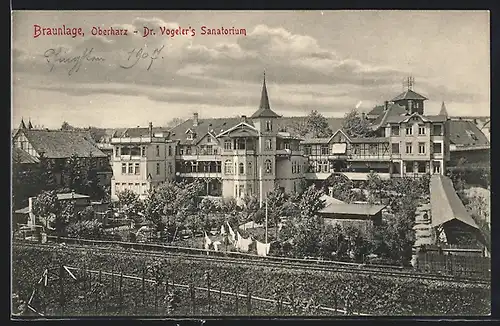 AK Braunlage /Oberharz, Dr. Vogeler`s Sanatorium