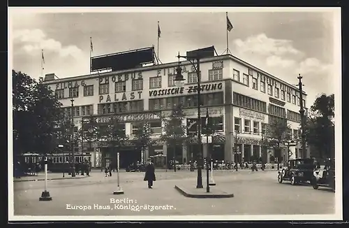 AK Berlin, Europa-Haus, Königgrätzerstrasse