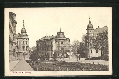 AK Jihlava, Grünanlage inmitten der Stadt