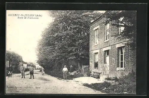 AK Dierrey-St-Julien, route de Fontvannes