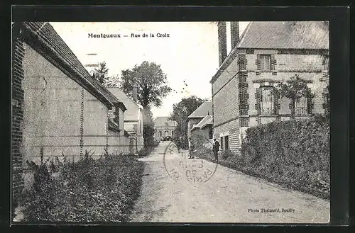 AK Montgueux, Rue de la Croix