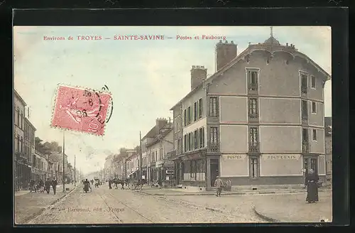 AK Sainte-Savine, Postes et Faubourg