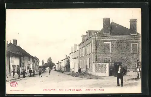 AK Chavanges, Avenue de la Gare