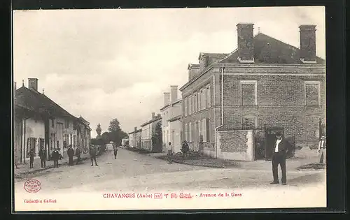 AK Chavanges, Avenue de la Gare