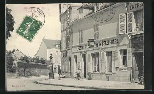 AK Nogent-sur-Seine, L`Hôtel des Postes