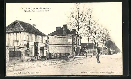 AK Maisons-Blanches, Grande Rue, Maison Béon