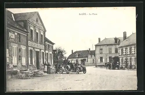 AK St-Lyé, La Place, Café Hotel Maison Choibelat