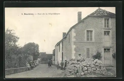 AK Buxières, Rue de la République