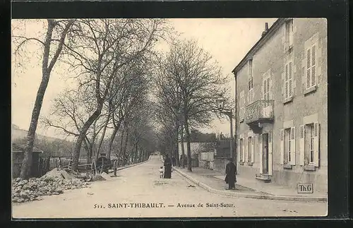 AK Saint-Thibault, Avenue de Saint-Satur