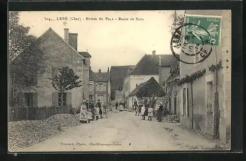 AK Leré, Entrée du Pays, Route de Sury