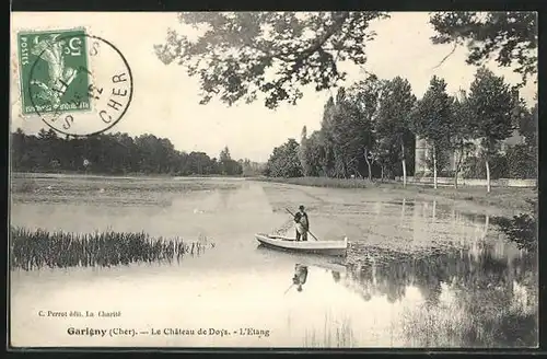 AK Garigny, Le Château de Doys, L`Etang