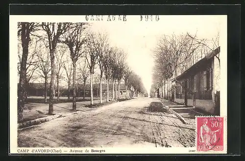 AK Camp d`Avord, Avenue de Bourges