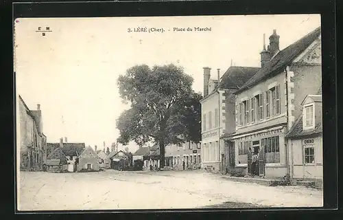 AK Léré, Place du Marché