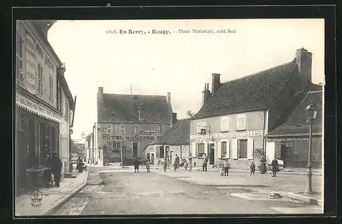 AK Baugy, Place Nationale, Côté Sud