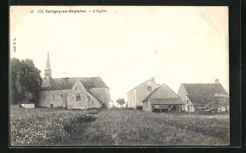 AK Savigny-en-Septaine, L`Eglise