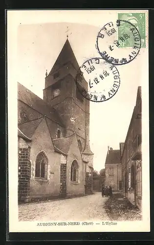 AK Aubigny-sur-Nere, L`Eglise