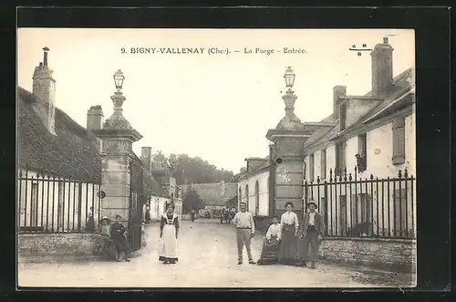 AK Bigny-Vallenay, la Forge, Entrée