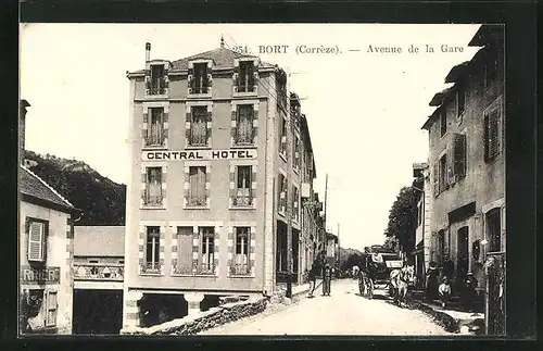 AK Bort, Avenue de la Gare, Central Hotel