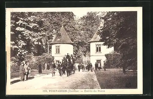 AK Pompadour, Entrée du Haras