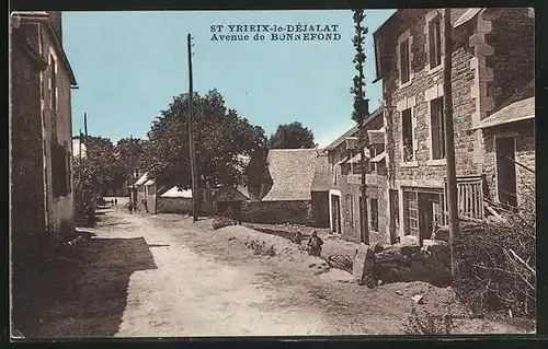 AK Saint-Yrieix-le-Déjalat, Avenue de Bonnefond