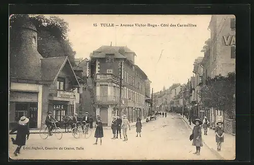 AK Tulle, Avenue Victor-Hugo, Côté des Carmélites