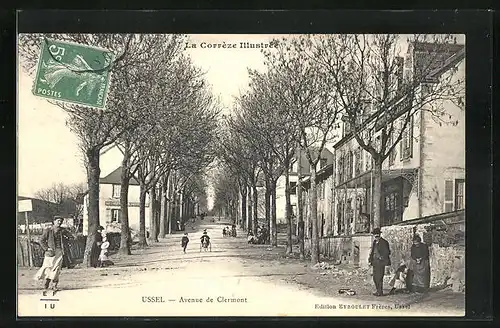 AK Ussel, Avenue de Clermont