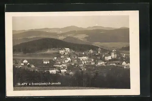 AK Slapy nad Vltavou, Panorama