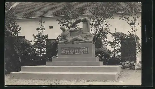 AK Kreckovice, pomník padlým ve svetové válce
