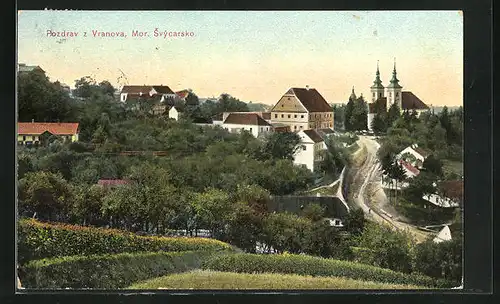 AK Vranov, Mor. Svýcarsko, Panorama