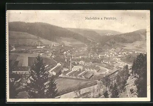 AK Nedvedice pod Pernstejnem, Panorama