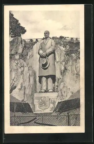 AK Kunstat, Socha presidenta T. G. Masaryka
