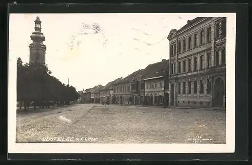 AK Kostelec nad Cern. Lesy, Kostel, Namesti