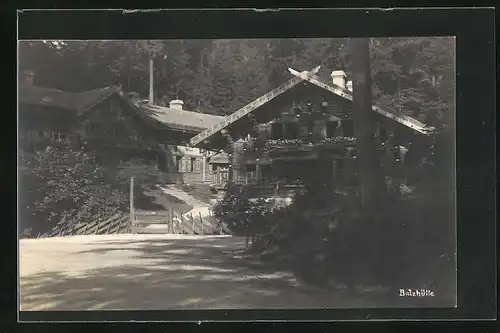 AK Dittersbach / Jetrichovice, Gasthaus Balzhütte