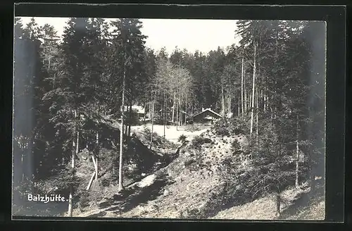 AK Dittersbach / Jetrichovice, Gasthaus Balzhütte