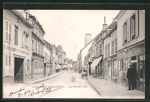 AK Bar-sur-Seine, La Grande Rue