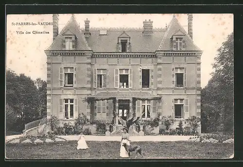 AK St-Parres-les-Vaudes, Villa des Clématites