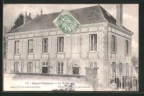 AK Saint-Thibault, La Mairie