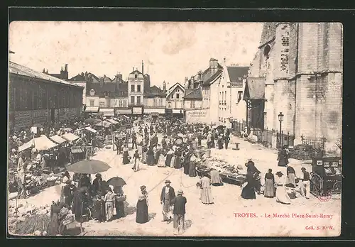 AK Troyes, Le Marché Place Saint-Remy