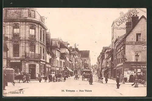 AK Troyes, Rue Thiers
